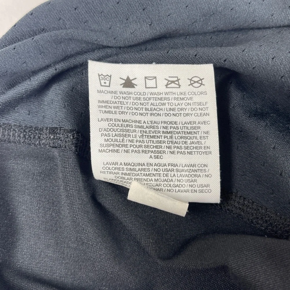 Nike Training Top Womens Medium Black Pro Hypercool Mesh Short Sleeve Shirt